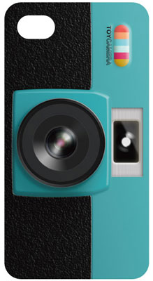 【クリックで詳細表示】iOuter for iPhone 4S/4 トイカメラ(ブルー)[ブリスターダイレクト]《発売済・取り寄せ※暫定》