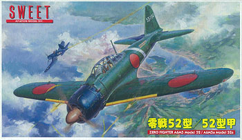 【クリックで詳細表示】プラモデル 1/144 零戦52型/52型甲[SWEET]《発売済・取り寄せ※暫定》