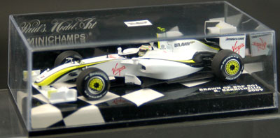 【クリックで詳細表示】PMA 1/43 ブラウン GP メルセデス BGP 001 ＃23[京商]《在庫切れ》