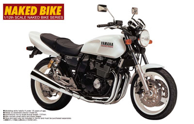 【クリックで詳細表示】1/12 ネイキッドバイク No.45 YAMAHA XJR400S カスタムパーツ付 プラモデル(再販)[アオシマ]《取り寄せ※暫定》
