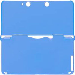 【クリックで詳細表示】3DS用 CYBER・プロテクトケース クリアコバルトブルー[サイバーガジェット]《在庫切れ》