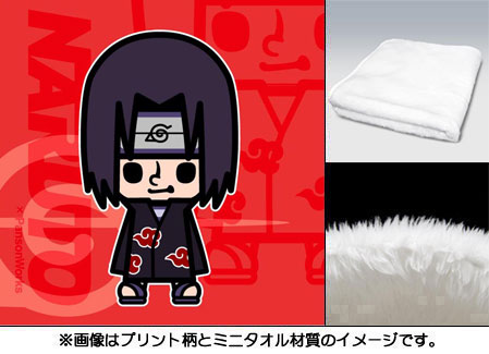 【クリックで詳細表示】NARUTO -ナルト-×PansonWorks もふもふミニタオル イタチ柄[ACG]《在庫切れ》