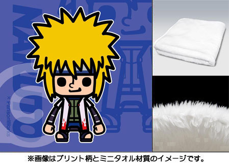【クリックで詳細表示】NARUTO -ナルト-×PansonWorks もふもふミニタオル ミナト柄[ACG]《在庫切れ》