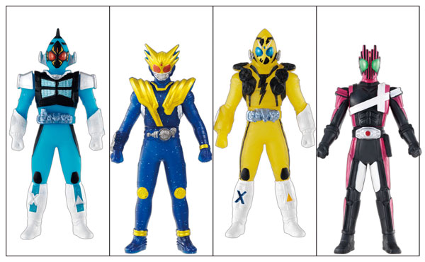 【クリックで詳細表示】ソフビヒーロー仮面ライダー フォーゼ、奇跡の変身！！編 BOX(食玩)[バンダイ]《在庫切れ》