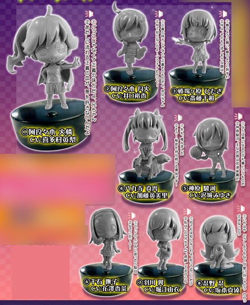 すぴこっと 偽物語 トレーディング音声入りマスコット BOX