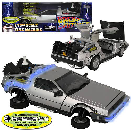 バック・トゥー・ザ・フューチャーIIエンターテイメントアース限定1/15デロリアン単品