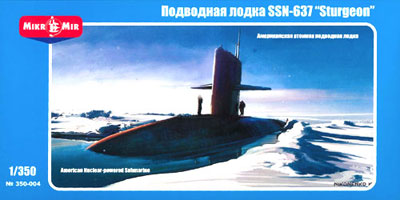 【クリックで詳細表示】1/350 米SSN-637スタージョン級原潜 プラモデル[AVIS]《取り寄せ※暫定》MicroMir MM350004