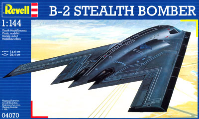 【クリックで詳細表示】ドイツ・レベル プラモデル 1/144 B-2 ステルス・ボマー[ハセガワ]《在庫切れ》