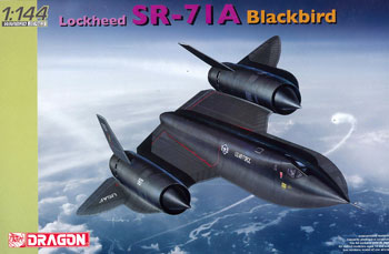 【クリックで詳細表示】ドラゴンモデル プラモデル 1/144 SR-71A ブラックバード[スカイネット]《在庫切れ》