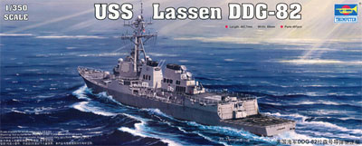 【クリックで詳細表示】1/350 U.S.S. DDG-82 ラッセン プラモデル(再販)[トランペッターモデル]《在庫切れ》