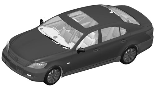 【クリックで詳細表示】プラモデル インチアップシリーズ No.007 1/24 トヨタ レクサス LS600hL 2010年モデル[フジミ模型]《取り寄せ※暫定》