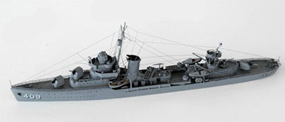 【クリックで詳細表示】ポーランド・ニコモデル レジンキット 1/700 米海軍シムス級駆逐艦 DD-409 シムス 1938[バウマン]《取り寄せ※暫定》