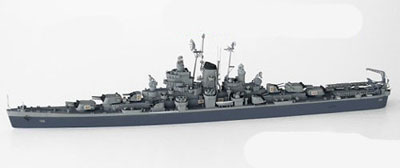 【クリックで詳細表示】1/700 米海軍ファーゴ級軽巡洋艦CL-106ファーゴ1945 レジンキット[ニコモデル]《取り寄せ※暫定》