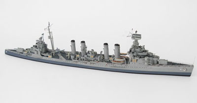 【クリックで詳細表示】ポーランド・ニコモデル レジンキット 1/700 米海軍オマハ級軽巡洋艦CL-12マーブルヘッド1942[バウマン]《取り寄せ※暫定》