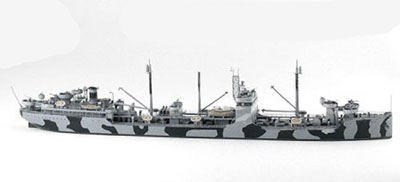【クリックで詳細表示】1/700 米海軍給油艦 AO-2 マウミー1942 レジンキット(再販)[ニコモデル]《在庫切れ》