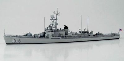 【クリックで詳細表示】1/700 米沿岸警備隊 米海軍護衛駆逐艦 DE-1014 クロムウェル レジンキット[ニコモデル]《取り寄せ※暫定》
