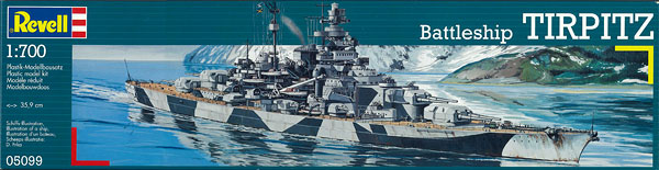 【クリックで詳細表示】ドイツ・レベル プラモデル 1/700 ドイツ戦艦 テルピッツ[ハセガワ]《取り寄せ※暫定》