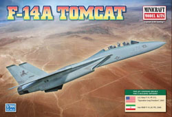 【クリックで詳細表示】ミニクラフト プラモデル 1/144 F-14A トムキャット[プラッツ]《取り寄せ※暫定》