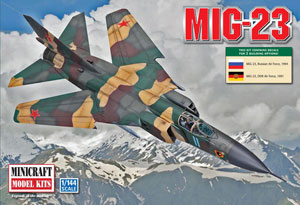 【クリックで詳細表示】ミニクラフト プラモデル 1/144 ソビエト軍 MiG-23[プラッツ]《在庫切れ》