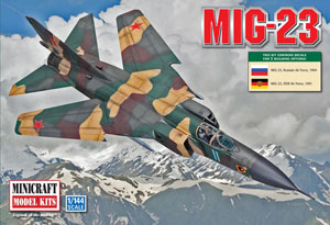 【クリックでお店のこの商品のページへ】ミニクラフト プラモデル 1/144 ソビエト軍 MiG-23[プラッツ]《在庫切れ》