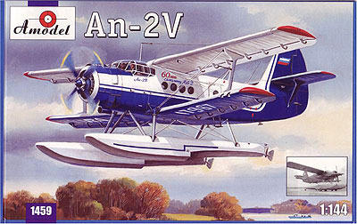 【クリックで詳細表示】ウクライナ・Aモデル プラモデル 1/144 アントノフAn-2Vコルト水上機型[バウマン]《取り寄せ※暫定》