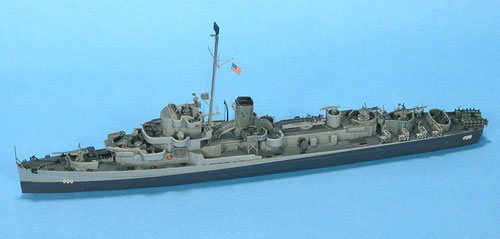 【クリックで詳細表示】ポーランド・ニコモデル レジンキット 1/700 米海軍バックレイ級護衛駆逐艦 DE-639 ゲンドリュー[バウマン]《取り寄せ※暫定》