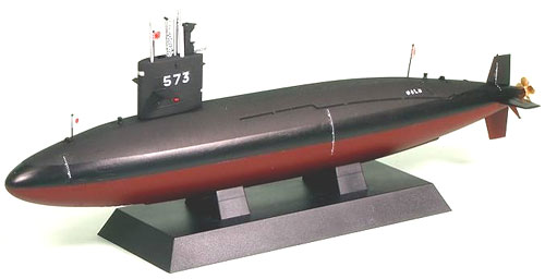 【クリックで詳細表示】塗装済み完成品 1/350 JBMシリーズ 海上自衛隊潜水艦 ゆうしお (ABS樹脂製)[ピットロード]《在庫切れ》