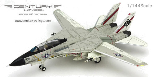 【クリックでお店のこの商品のページへ】センチュリーウィングス ダイキャストモデル 1/144 F-14A トムキャット ＂アメリカ海軍 VF-41＂[インターアライド]《在庫切れ》