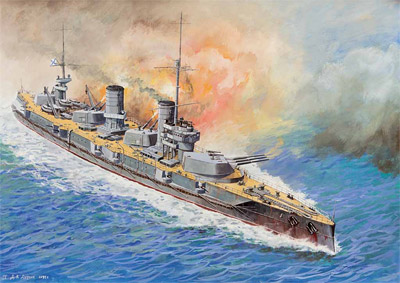 【クリックで詳細表示】1/350 ロシア戦艦 セバストーポリ プラモデル[ズベズダ]《取り寄せ※暫定》