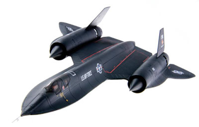 【クリックで詳細表示】ドラゴンウイングス ウォーバーズ 塗装済完成品 1/144 SR-71A ブラックバード アメリカ空軍 第9戦略偵察航空団[プラッツ]《05月予約※暫定》