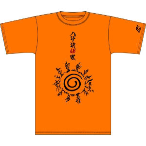 【クリックで詳細表示】NARUTO -ナルト- 八卦の封印式Tシャツ/オレンジ-XS[コスパ]《12月予約※暫定》