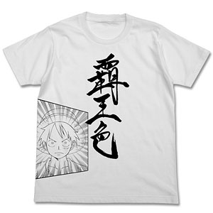 From TV animation ワンピース 覇王色の覇気 Tシャツ/ホワイト-L