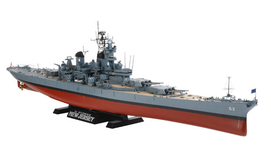 【クリックで詳細表示】1/350 艦船シリーズ No.28 アメリカ海軍戦艦 BB62 ニュージャージー プラモデル[タミヤ]《取り寄せ※暫定》