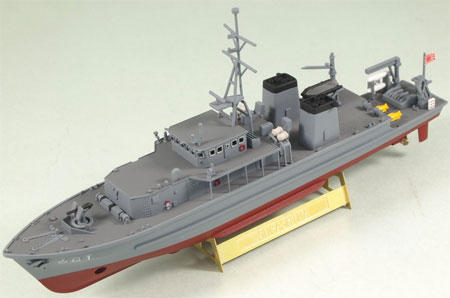 【クリックで詳細表示】プラモデル スカイウェーブシリーズ 1/350 海上自衛隊 掃海艇 MSC-681 すがしま[ピットロード]《取り寄せ※暫定》