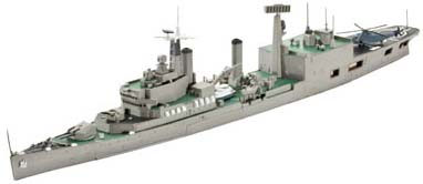 【クリックで詳細表示】ドイツ・レベル プラモデル 1/700 H.M.S. タイガー (W/L ハル仕様)[ハセガワ]《11月予約※暫定》