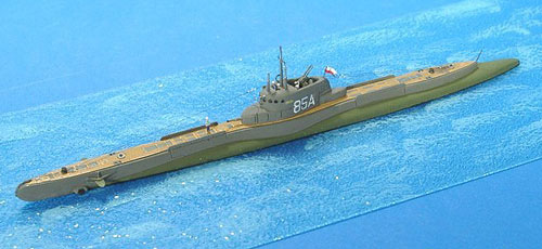 【クリックで詳細表示】ポーランド・ニコモデル レジンキット 1/700 ポーランド潜水艦オルゼール1939[バウマン]《11月予約※暫定》