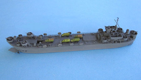 【クリックで詳細表示】ポーランド・ニコモデル レジンキット 1/700 米海軍LST-1級戦車揚陸艦 LST-542[バウマン]《11月予約※暫定》