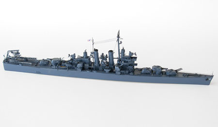 【クリックで詳細表示】1/700 米海軍ブルックリン級軽巡洋艦 CL-50 ヘレナ1942 レジンキット[ニコモデル]《在庫切れ》