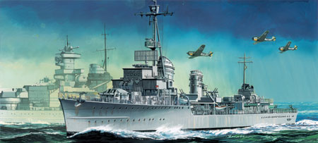【クリックで詳細表示】ドラゴンモデル プラモデル 1/700 ドイツ駆逐艦 Z-38(再販)[スカイネット]《在庫切れ》