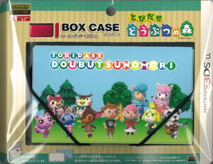 【クリックで詳細表示】3DS LL用 ボックスケース for 3DSLL とびだせ どうぶつの森【集合】[ジュピター]《在庫切れ》
