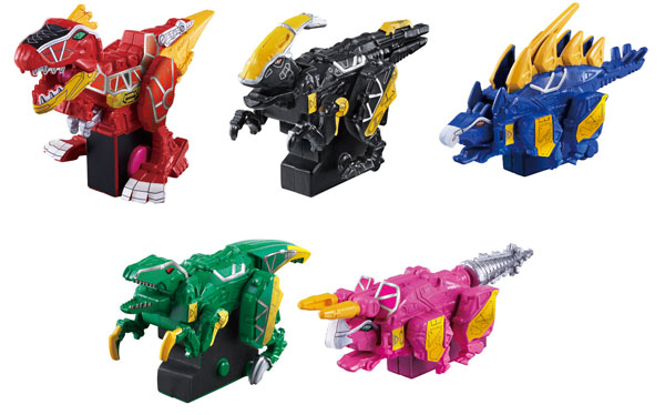 【クリックで詳細表示】獣電戦隊キョウリュウジャー ガブガブアクション獣電竜 BOX(食玩)[バンダイ]《在庫切れ》