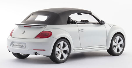 AmiAmi [Character & Hobby Shop] | Kyosho Original Diecast Model 1/18 Orix White Volkswagen The Beetle Convertible 2013