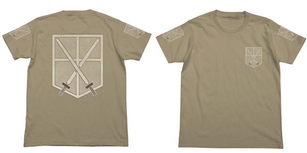 Giants training Corps T-shirt / Sand Khaki-M of advance [Cospa] "July Reservations"