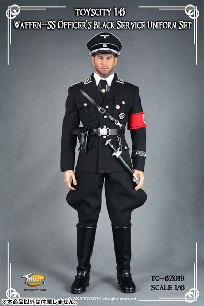 納粹党武装親衛隊将校黒制服-輕之國度-專註分享的NACG社群