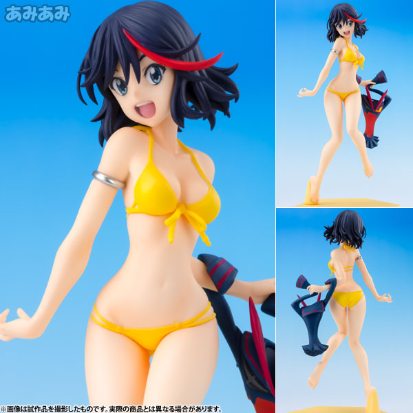 BEACH QUEENS キルラキル 纏流子 1/10 完成品フィギュア[WAVE]《０９月予約》