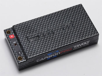 【クリックでお店のこの商品のページへ】カーボンプロLiPo 3000(90C/7.4V/1Sサイズ/バナナ)[京商]《在庫切れ》