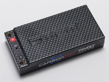 【クリックで詳細表示】カーボンプロLiPo 3000(90C/7.4V/1Sサイズ/バナナ) 2個セット(再販)[京商]《在庫切れ》