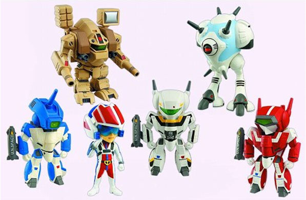 3 in. Trading Figures Robotech / SD: box 12 pieces [Toinami] "tentative reservation in December"
