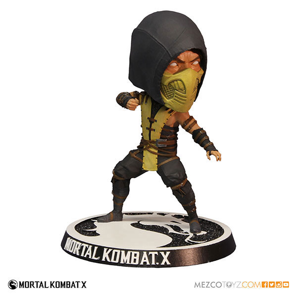 Mortal Kombat X 6 インチ bobblehead Scorpion [Mezuko] "August tentative reservation"