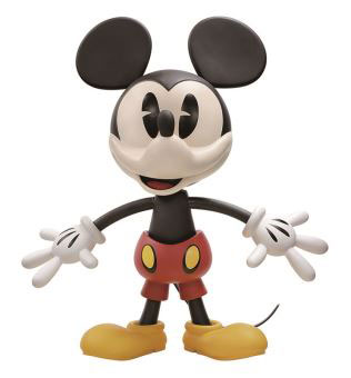 Mickey Art figure (40cm) [Mickey shorts] [Platz] [Free Shipping] "July reservation"